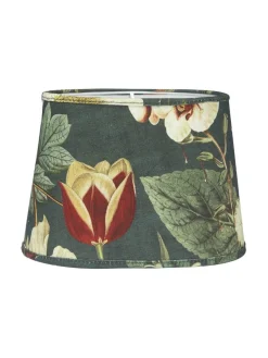 OMERA Lampskärm 23/19cm Mönstrad Botany Grön