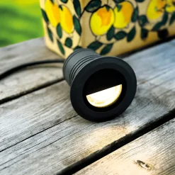 ONYX Markspot 8cm 12V Svart IP65