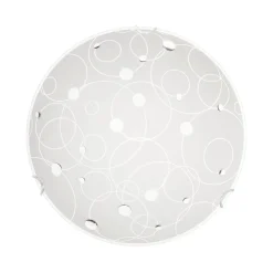 ORBIT LED-Plafond 35cm Frostad/Kristall