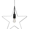 ORBIT Stjärna 33cm Svart