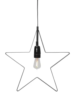 ORBIT Stjärna 33cm Svart