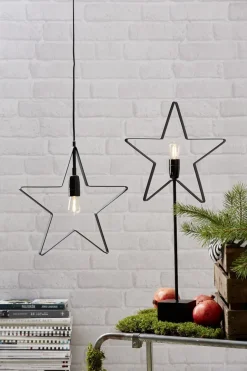 ORBIT Stjärna 33cm Svart