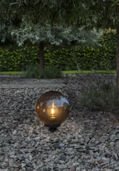 ORBY Klot Utomhusdekoration 30cm Svart