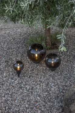 ORBY Klot Utomhusdekoration 30cm Svart