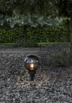 ORBY Klot Utomhusdekoration 20cm Svart