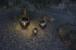 ORBY Klot Utomhusdekoration 40cm Svart