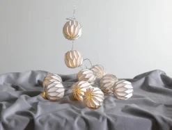 ORIGAM Ljusslinga 225cm 10LED Silver