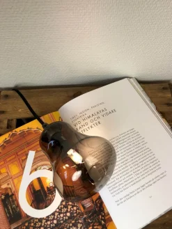 ORIVA Fönsterlampa 11cm Smoke