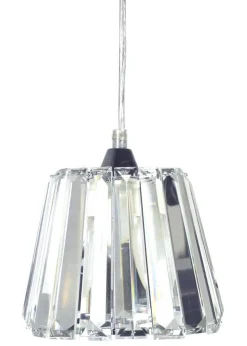 ORIVA Fönsterlampa Kristall K5 14cm Krom IP20