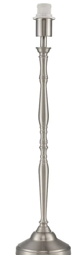 ORIVA Lampfot 47cm Borstad Nickel