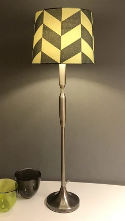 ORIVA Lampfot 65cm Svart Nickel