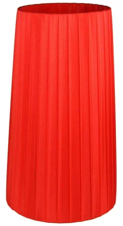 ORIVA Lampskärm Hög Organza 16cm Röd