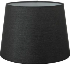 ORIVA Lampskärm Linne 25cm Svart