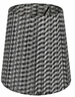 ORIVA Lampskärm Organza 14,5cm Svartrandig