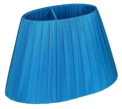 ORIVA Lampskärm Oval Organza 14/22cm Turkos