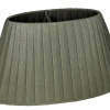 ORIVA Lampskärm Oval Organza 16,5/28cm Grå