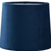 ORIVA Lampskärm Sammet 25cm Blå