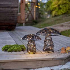 OTTO Utomhusdekoration Batteri 25cm Svart IP44