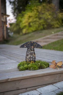 OTTO Utomhusdekoration Batteri 25cm Svart IP44