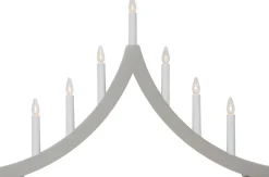 PAGOD Ljusstake 7L 40cm Elefantgrå