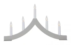 PAGOD Ljusstake 5L 27cm Elefantgrå