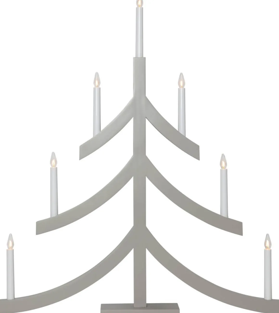 PAGOD Ljusstake 7L 79cm Elefantgrå