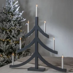 PAGOD Ljusstake 7L 79cm Grafit