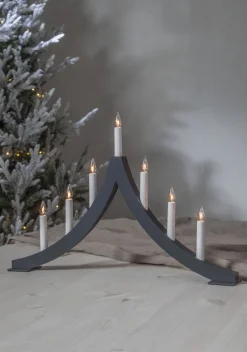 PAGOD Ljusstake 7L 40cm Grafit