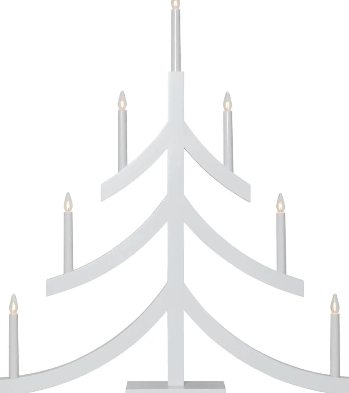 PAGOD Ljusstake 7L 79cm Vit