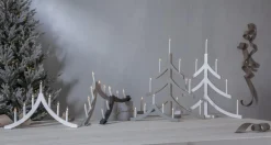 PAGOD Ljusstake 7L 79cm Vit