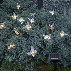 PAPILLON Solcells-ljusslinga 280cm Klar