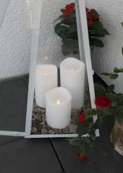 PAUL LED-Blockljus 7,5cm LED Vit