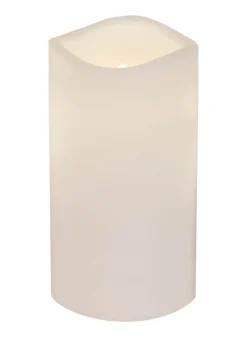 PAUL LED-Blockljus 15cm LED Vit