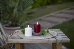 Paula Flamme LED Ljus Röd 10 cm Skymningsrelä