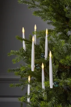 PAULINA LED-Antikljus 15,5cm Vit