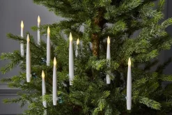 PAULINA LED-Antikljus 15,5cm Vit