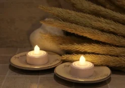 Paulo LED Värmeljus 2-pack Vit