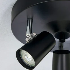 PILOT Takspot 3:a Rund 25cm Svart/Krom