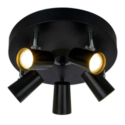 PILOT Takspot 5:a Rund 30cm Svart/Krom