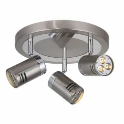 PIPE Takspot 3 rondell Stål