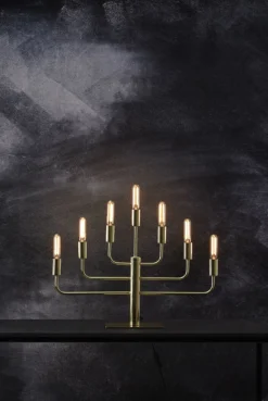 PIX Ljusstake Mässing 7L