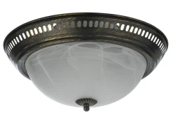 PLAFOND 34cm Svart/Guld