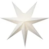 PLAIN Pappersstjärna 78cm Vit