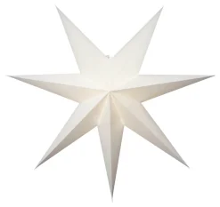 PLAIN Pappersstjärna 78cm Vit