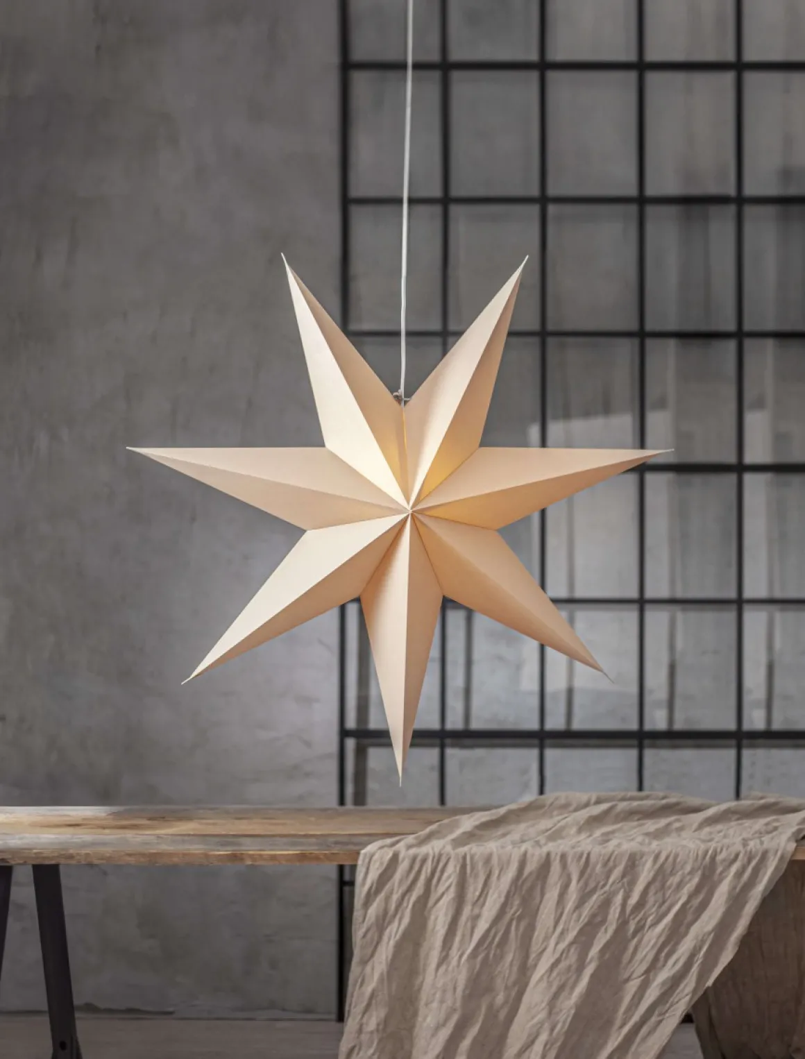 PLAIN Stjärna 90cm Beige
