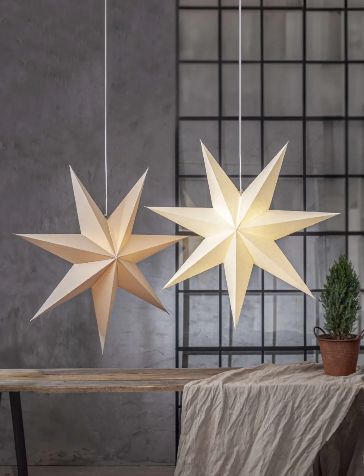 PLAIN Stjärna 90cm Beige