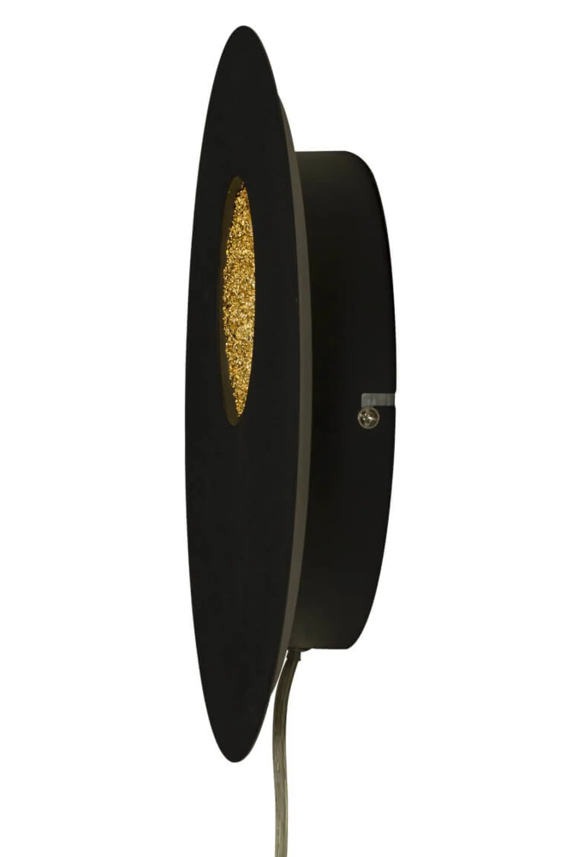 PLANET Vägglampa LED 28cm Svart/Guld