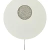 PLANET Vägglampa LED 28cm Vit/Silver