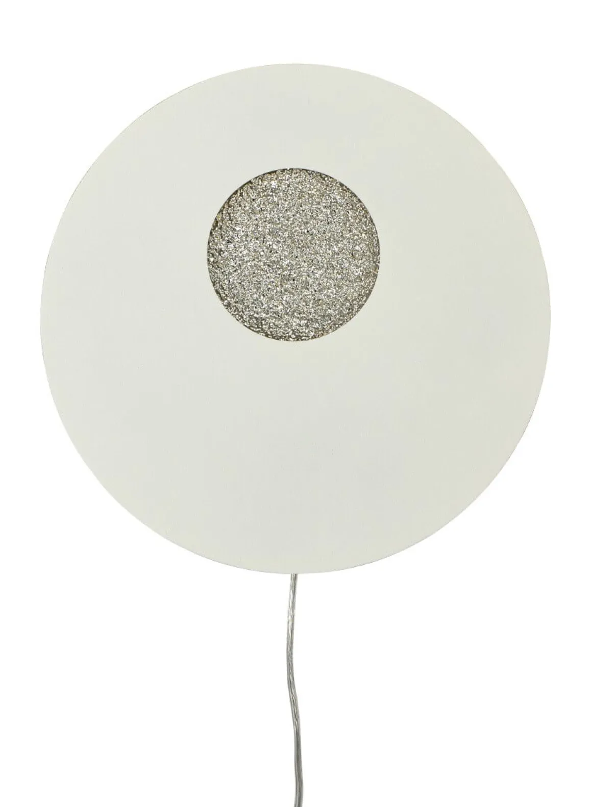 PLANET Vägglampa LED 28cm Vit/Silver