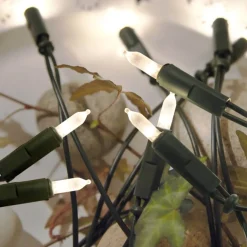 P-LED INDOOR Ljusslinga 5,1m 35LED Varmvit/Grön